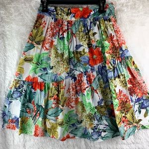 Zara Basic Floral skirt